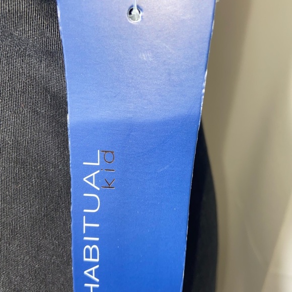 Habitual Kids Puff Sleeve Girls Dress - Black size 14 - Picture 11 of 11